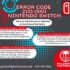 Fix Error Code 2101-0001 for Nintendo Switch